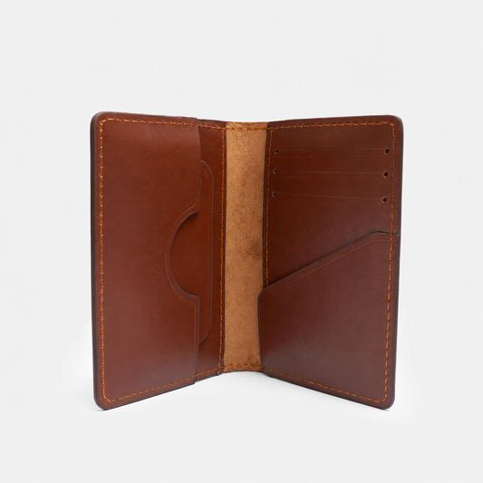 Bi Fold Card Holder clay