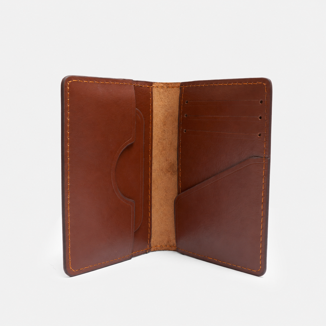 Bi Fold Card Holder clay